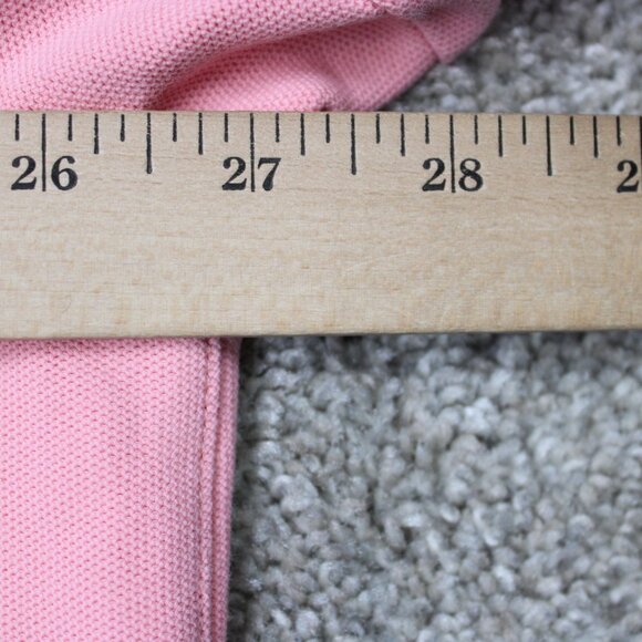 Orvis Signature Polo Shirt Mens 2XL XXL Pink Split Hem 100% Cotton Short Sleeve - Picture 12 of 14